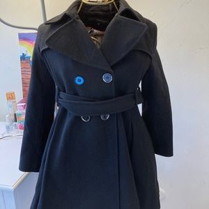 Girls Black PeaCoat🧥🖤